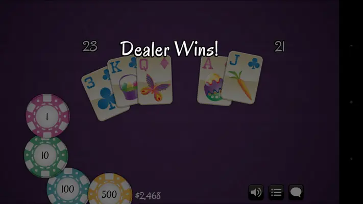 BlackJack 21 Pro android App screenshot 1