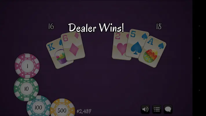 BlackJack 21 Pro android App screenshot 2